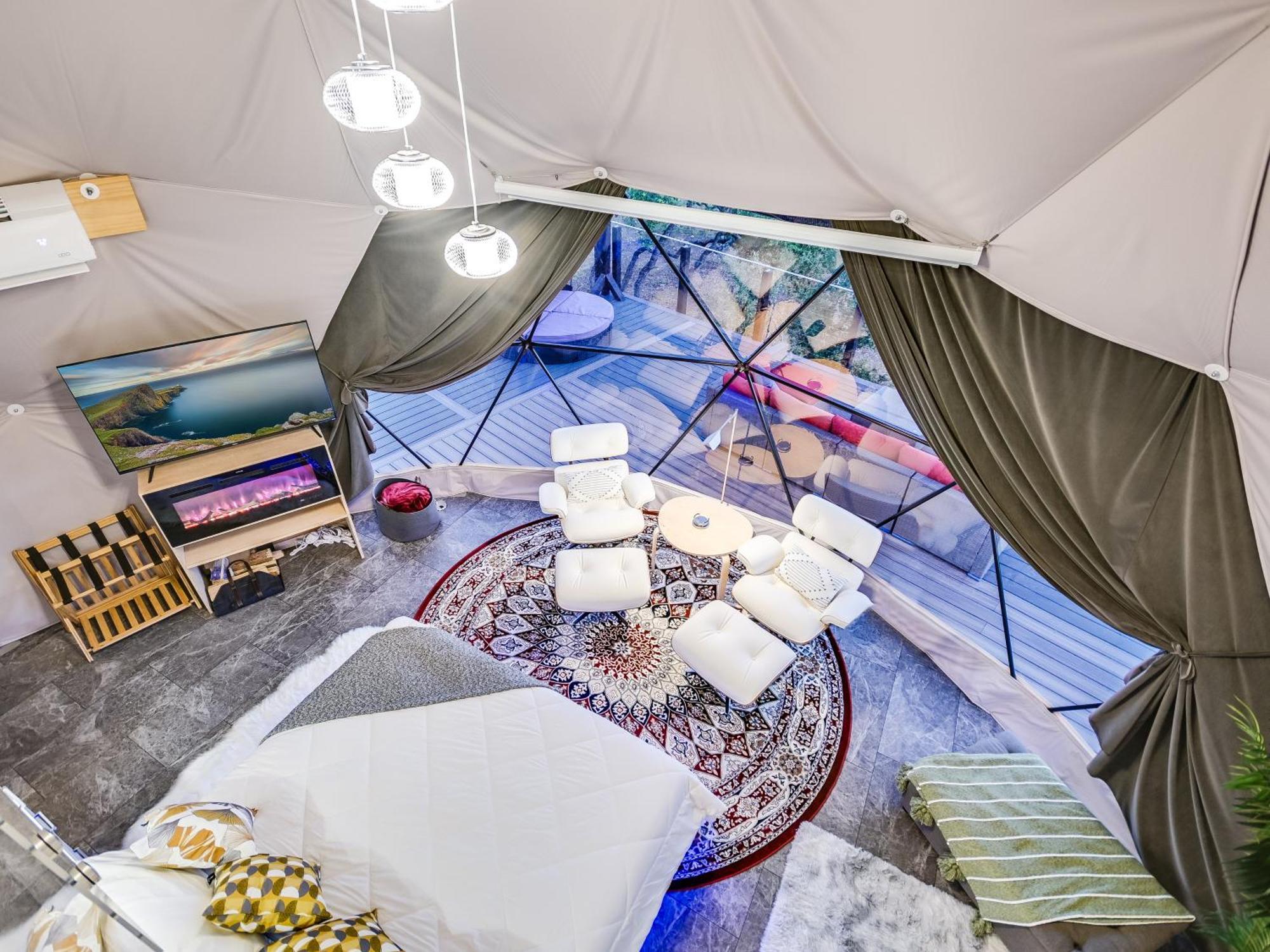 Udoscape Eco-Glamping Resorts Lago Vista المظهر الخارجي الصورة