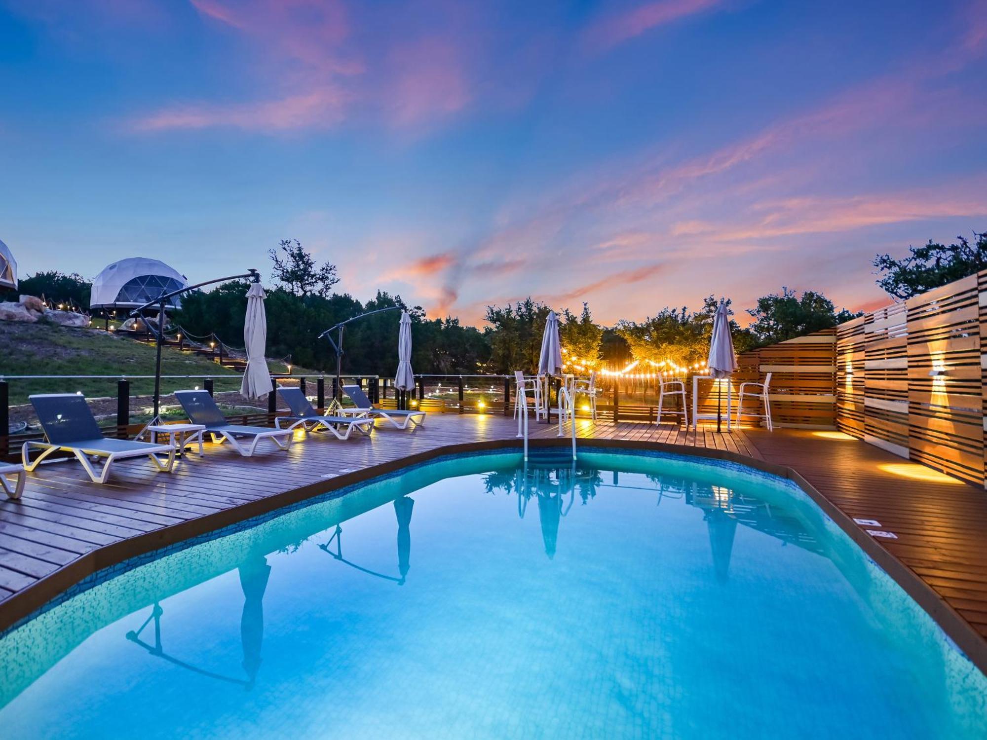 Udoscape Eco-Glamping Resorts Lago Vista المظهر الخارجي الصورة