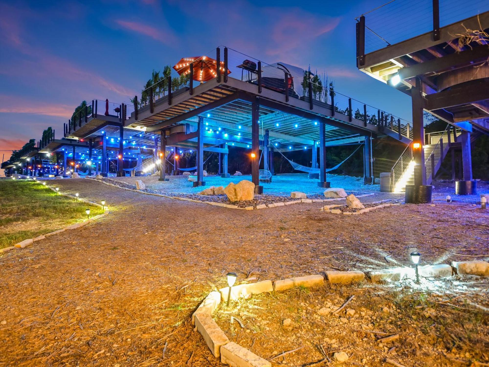 Udoscape Eco-Glamping Resorts Lago Vista المظهر الخارجي الصورة